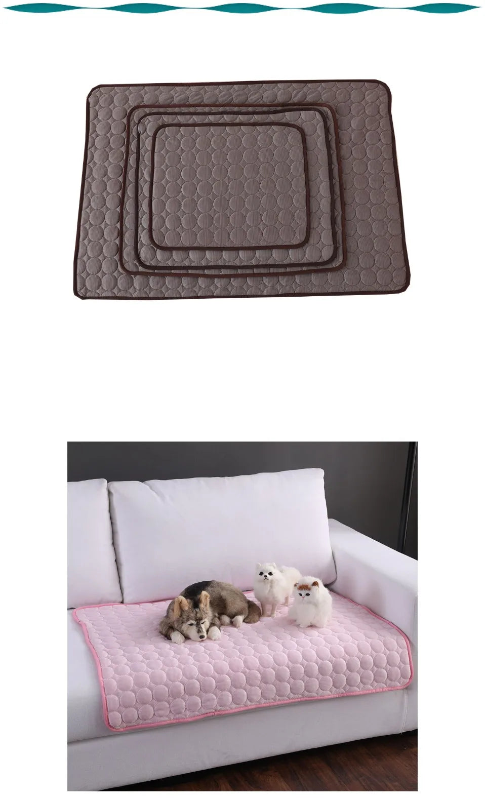 Tapis rafraîchissant pour chien – Effet immédiat